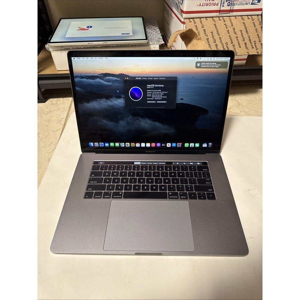 Apple MacBook Pro 15 in Silver Intel Core i7 1TB SSD 16GB - Raedon Pro 455 2GB